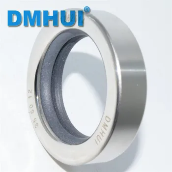 DMHUI Rotacijski Vijačni Kompresor za Zrak Nerjaveče Jeklo PTFE Olje Tjulnjev 35*50*12/35x50x12 Dvojno Ustnice ISO 9001:2008 35*50*12 mm