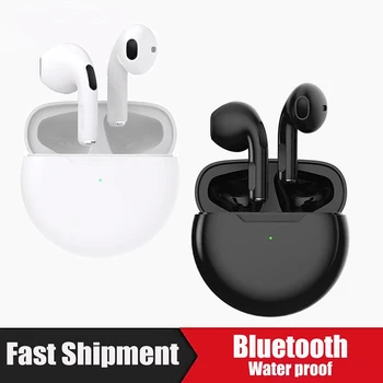 2023 Izvirna Pro 6 TWS Brezžične Slušalke Fone Bluetooth Slušalke Šport HiFi Čepkov Pro6 Slušalke Za iPhone, Samsung Xiaomi