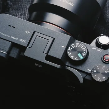 Nastavek Pokrovček Za Sony A7C Kovinski Palec Ostali Prst nazobčenje Z Usnja Nalepka