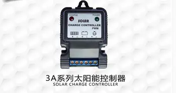 NOVE 3A 12V PWM Solarni Panel Napolnite Baterijo, Krmilnik Regulator 3Amps Solarni Polnilci Power System za nadzor doma