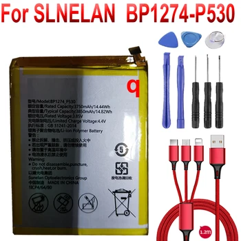 3850mAh baterija za SLNELAN BP1274-P530 +USB kabel+orodij