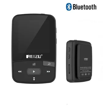 Ruizu X50 Šport Posnetek Bluetooth MP3 Predvajalnik Glasbe RUIZU X50 1.5 Palčni Zaslon Z FM Radio, E-Knjige, Uro, Podatke Brezplačno Shipp