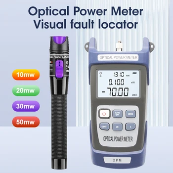 Prenosni Optični Merilnik Moči Vizualne Napake Lokator Nastavite Visoko Natančnostjo Omrežja Tester Kit Digitalni Prikaz Optičnega Tester