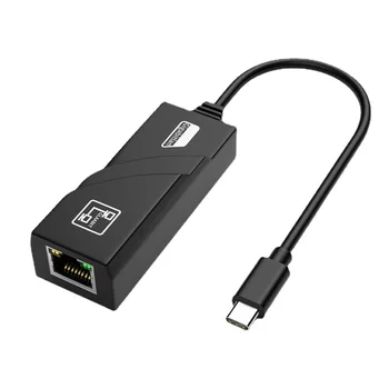Gigabit Ethernet USB Tip C do RJ45 Žična Omrežna kartica 10/100/1000Mbps vmesnik LAN kartica-brezplačno za Macbook Air PC