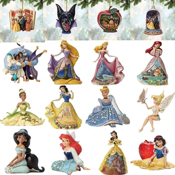 Disney Princesa Ravno Risanka Viseči Okraski Božič Okraski Božič Drevo Obesek Visi Dekor Otroci Darilo Navidad Obrti 2D