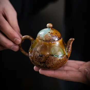 Jingdezhen krušne Keramični Čajnik Japonskih Gospodinjstev Filter za Eno Osebo Čaj, Izdelava Enotnega Pot Kung Fu Čaj, Set Pribor