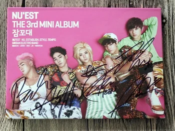Podpisana NUEST autographed mini 3. album Mini Vol.3 Spanja Govorimo cd+photobook K-pop 072017
