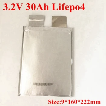 4pcs 3.2 v 30Ah Lifepo4 Baterije 3.2 V Lifepo4 Prizmatični Celic, Torbica, Litij-Železo Fosfat Baterijo 12V Baterije Diy