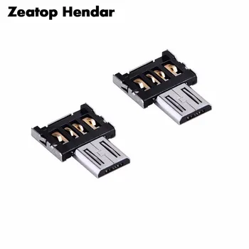 1Pcs Micro USB OTG Adapter Micro USB Moški na USB Ženski OTG Adapter Pretvornik za Android Tablični Telefon Priključek