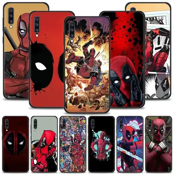 Marvel Deadpool hero Ohišje Za Samsung Galaxy A50 A70 A90 A80 A70s A60 A50s A40 A30 A30s A20 A20s A20e A10 A10s A10e Telefon Lupini