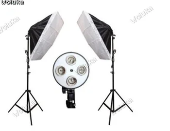 Difuzor Light 50*70 cm Neprekinjeno Lighti Softbox za 4-v-1 Socket okova E27 s svetlobo Stojalo Foto Studio ZZ1