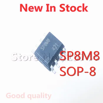 5PCS/VELIKO SP8M8 SP8M8FD5TB SOP-8 MOSFET LCD gonilnik IC, ki je Na Zalogi, NOVO izvirno IC