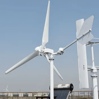 5000w Horizontalno Wind Turbine Generator 96v 220v 5kw 380v Vetrnica Domačo Uporabo Visoko Učinkovit