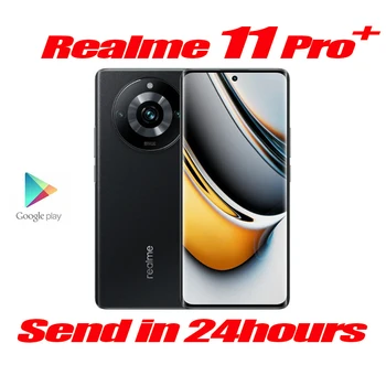 Novi Originalni Realme 11 Pro Plus + 5G MTK Dimensity7050 6.7 palčni AMOLED 200MP Kamera Zadaj NFC 5000mAh 100W Super Charge