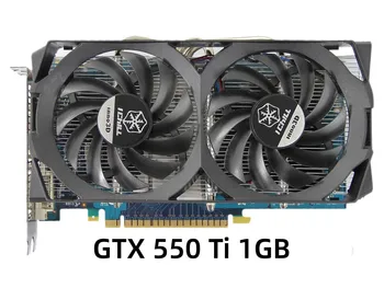Inno3D GTX 550 Ti 1GB Grafične Kartice GPU GDDR5 Video Kartico za NVIDIA Zemljevid GeForce GTX550Ti 1GD5 Kartice, Dvi, VGA, Video kartice, ki se Uporabljajo