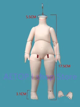 Bjd1/6 bjd pribor xiaoGLti človeško telo dodatno opremo za telo