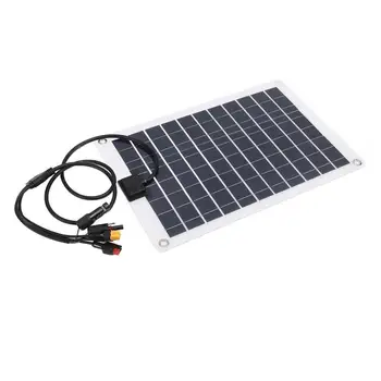 Prenosni Solarni Panel 18V Varno Polnjenje Stabilizacijo Baterija Polnilnik Za Napajanje z Banko Telefon na Prostem, Potovanja, Camping Opremo Doma