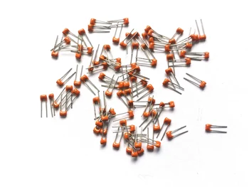 100 kozarcev/veliko Oranžno Monolitno Keramični Kondenzator večplastnih Keramičnih Kondenzatorjev 50V 10pF~10uF 102 103 104 105 22pF 47pF 68pF 1nF