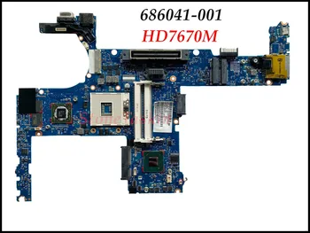Debelo 686041-001 za HP Probook 8470P 8470W Prenosni računalnik z Matično ploščo 686041-501 SLJ8A HM77 PGA989 HD7670M DDR3 Popolnoma Testirane