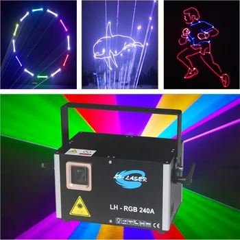 Brezplačna Dostava 2W Analogni Najboljšo ceno na prostem animacija rgb skener laserski svetlobi x nazivni filmov projektor