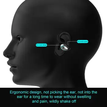1Pc Univerzalno Brezžične Slušalke Močnega Signala Brezžične Slušalke Inteligentni Zmanjšanje Hrupa Kliče