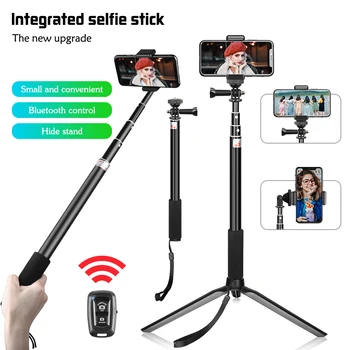 SH 90/150 cm Nastavljiv Selfie Palico Z Brezžično tehnologijo Bluetooth, združljiva In Telefon Posnetek Za Pametni telefon Live Photo Youtube Prostem