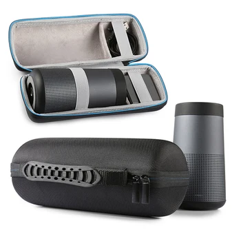 Najnovejši EVA Trdi Potovalni kovček Za Bose Soundlink Vrti Bluetooth Zvočnik Izvajanje Torbica Vrečko Kritje Primeru Dodatnega Prostora Za Plug&Kabel