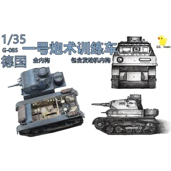 Nemški 1/35 Tankovsko kampfwagen sem Gunnery Usposabljanje Vozila, Model Tank 3D Tiskanih sem Tank Model Usposabljanja Modelu Vozila