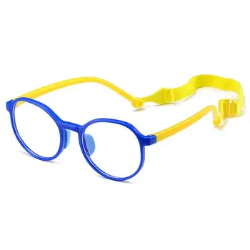 10pcs Anti Modra Svetloba Očala Za Otroke Silikonski Prilagodljiv Ravnega Stekla Računalnik Telefon Anti Modra Svetloba Očala Eyecare Očala