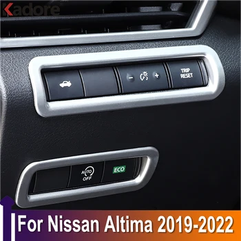 Za Nissan Altima 2019 2020 2021 2022 Smerniki Prilagajanje Preklopite Pokrov Notranja Oprema Avto Nalepke Modeliranje Trim 2pcs