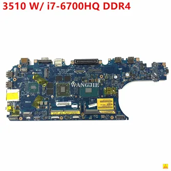 Uporablja ZA Dell Precision 3510 Prenosni računalnik z Matično ploščo LA-C841P CN-0K07X6 0K07X6 K07X6 W/ i7-6700HQ 2.6 GHz PROCESOR GPU 216-0866020