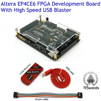 ALTERA Ciklon IV EP4CE6 FPGA Development Kit Altera EP4CE EP4CE6F17C8 Ploščo z USB Blaster downloader