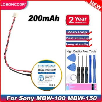 LOSONCOER 200mAh Za Sony MBW-100 MBW-150 Baterije Bluetooth Watch PD2430 Baterije