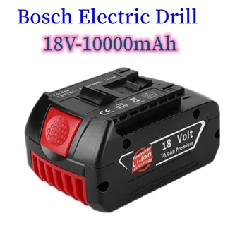 Polnilec za Bosch Električni Vrtalnik 18V 10000 mAh Li-ionska Baterija BAT609, BAT609G, BAT618, BAT618G, BAT614, 2607336236 polnilnik