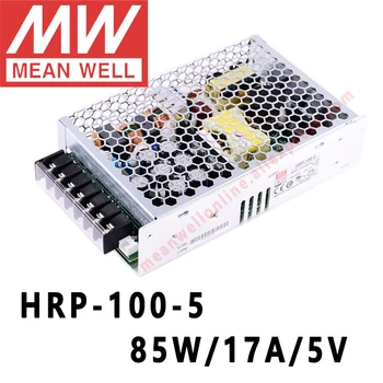 Pomeni Tudi HRP-100-5 meanwell 5V/17A/85W DC Enojni Izhod s PFC Funkcijo Preklopno Napajanje spletne trgovine