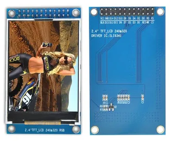 2.4 palčni 24PIN TFT LCD Barvnim Zaslonom s Adapter svet ILI9341 Pogon IC 16-bitno Vzporedni Vmesnik 240(RGB)*320