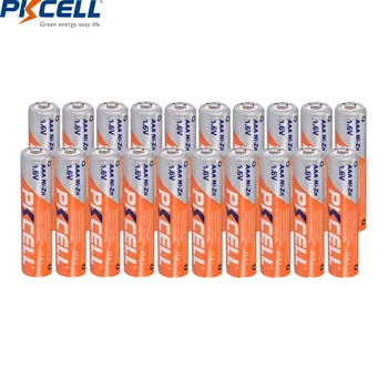 20Pcs PKCELL 1,6 V AAA baterije 900mWh Ni-Zn AAA Baterije za ponovno Polnjenje Baterij Za Mikrofon, Brezžično Tipkovnico, Miško, itd