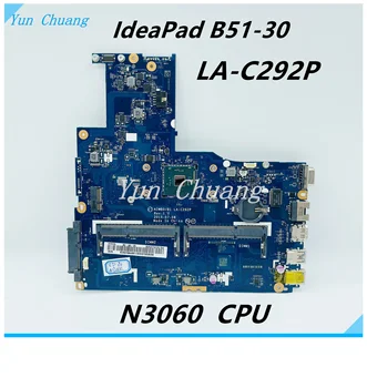 5B20L02430 AIWBO/B1 LA-C292P Za LENOVO Ideapad B51-30 15.6 palčni Prenosni računalnik z Matično ploščo Z N3060 CPU DDR3L 100% Test OK