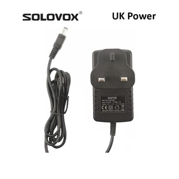SOLOVOX OPENBOX 12V/1,5 A British Standard Power Adapter Za V8S V9S V6 F5S Set Top Box Original KRALJESTVU Ponudbe