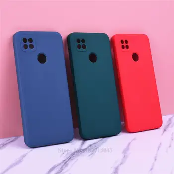 Za Xiaomi Redmi 9C Primeru Silikonski Candy Barve TPU mobilnega Telefona Primeru Za Xiomi Redmi 9C 9c NFC Redmi9C Primeru Tekočine Mehko Fundas