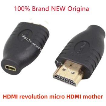 Standard HDMI revolucije Micro HDMI mati micro HDMI mati, HDMI moški pozlačen HD 3D adapter