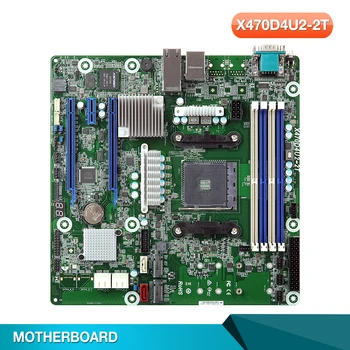 Server matične plošče X470D4U2-2T Za ASRock Rack AM4 PGA1331 IPMI DDR4 Podporo Ryzen2/3