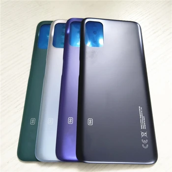 Za Xiaomi Redmi Opomba 10 5 G Pokrov Baterije Nazaj Steklena Plošča Zadaj Stanovanj Primeru Za M2103K19G Pokrovček Baterije Vrata