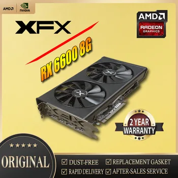 XFX Grafične Kartice RX6600 8GB 7nm 256bit PCIE4.0X16 Video Namizni RAČUNALNIK Računalnik Igra Zemljevid Uporablja