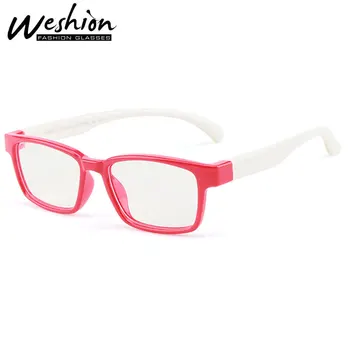 Modra Svetloba Očala Otroci Fant Dekleta Prilagodljiv Optični Okvir Letnik Recept Očala Proti Reflektivni TR90 Pravilno Očala UV
