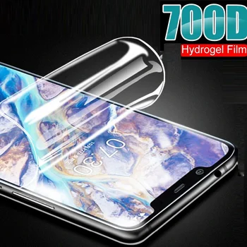Polno Kritje Za Nokia X6 2018 6.1 Plus Spredaj Hydrogel Film Zaslon Patron, Ultra Tanek eksplozijam HD Film Ni Stekla