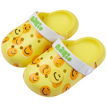 Veselo Mario Nasmejan obraz, otroci, dekleta Sandali srčkan mehko podplati non-slip notranji fantovske sandale otroci baby natikači