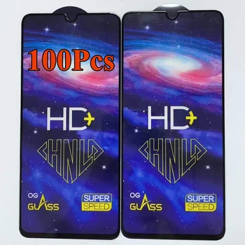 100 kozarcev HD+ Kaljeno Steklo OG Super Hitrost Film Screen Protector For Samsung Galaxy A21S A01 A11 A21 A31 A41 A51 A61 A71 A81 A91