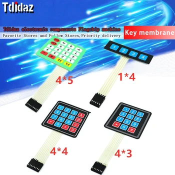 Matrika Matrike Matrika Tipkovnici Membrane LED Preklopite Tipkovnico Modul Za Arduino Matrika Tipkovnico Odbor