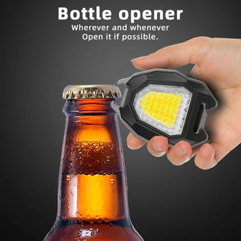 Mini Močna LED Svetilka za Zunanjo Večnamensko Keychain lahki Prenosni Sili Noč Svetlobe Orodje